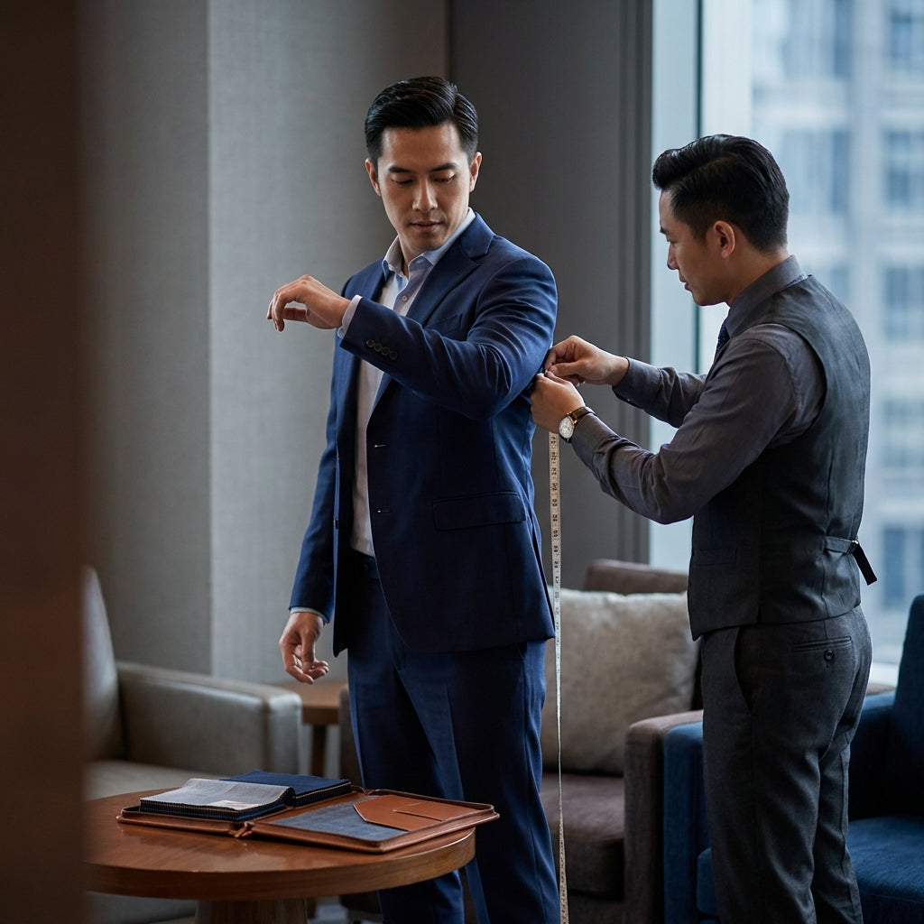Mobile Bespoke Tailoring: Premium Suits Crafted at Your Home or Office